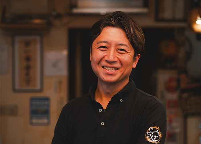 祭り好きな店主のこだわりと人柄